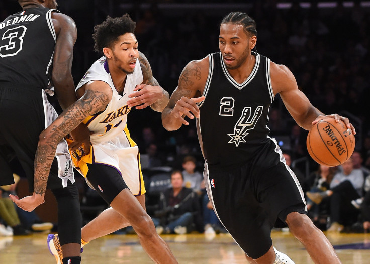 Kawhi Leonard Spurs Lakers