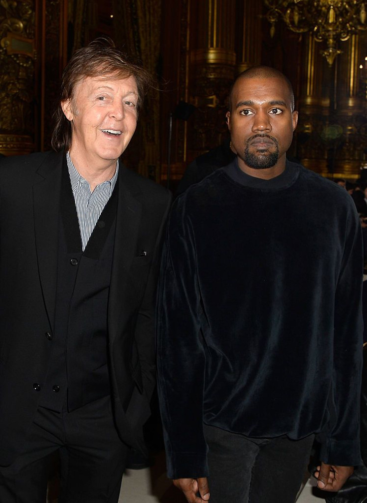 Paul McCartney and Kanye West