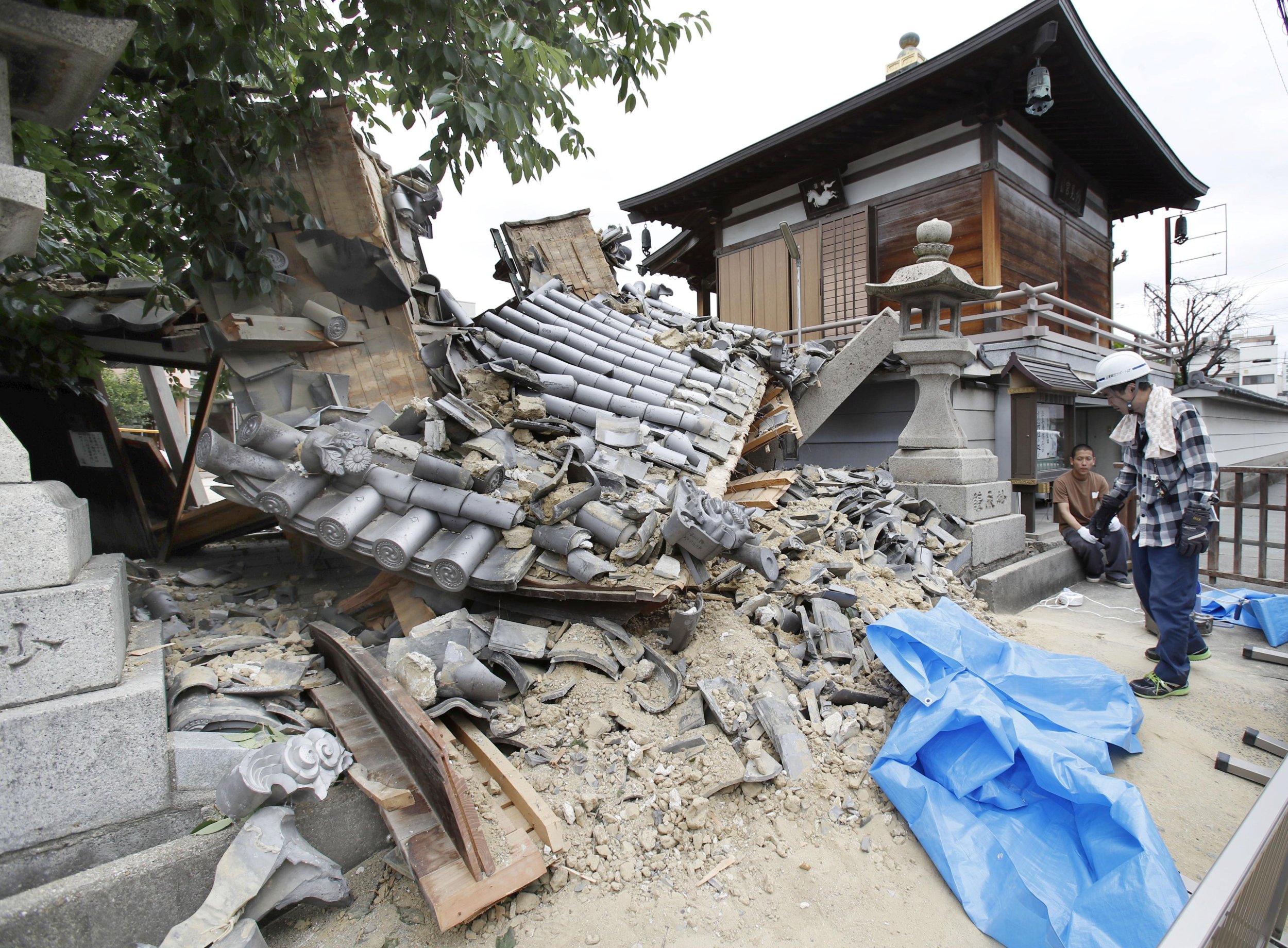 Osaka earthquake