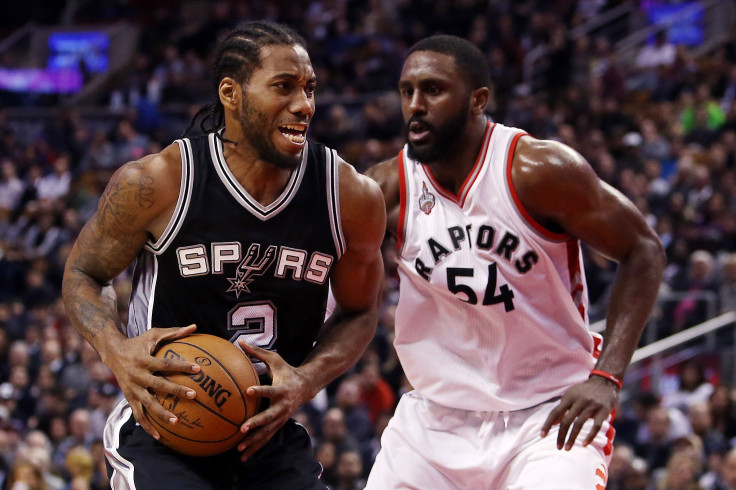 Kawhi Leonard Spurs Raptors