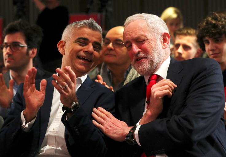 Jeremy Corbyn and Sadiq Khan