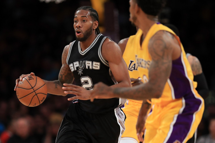 Kawhi Leonard Spurs Lakers