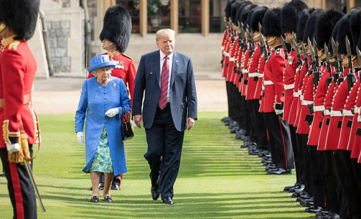 Queen Elizabeth II, Donald Trump