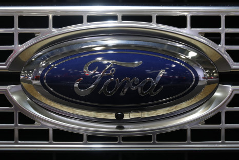 Ford logo on a truck