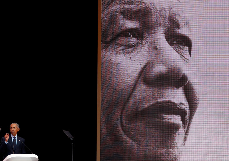 Obama At Nelson Mandela Centenary