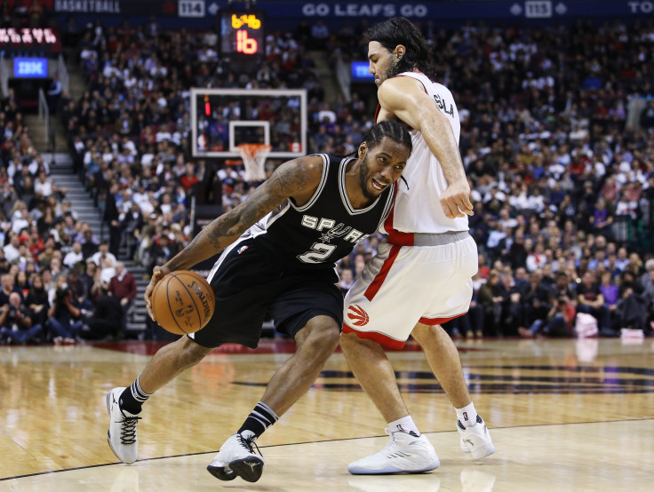 Kawhi Leonard Spurs Raptors