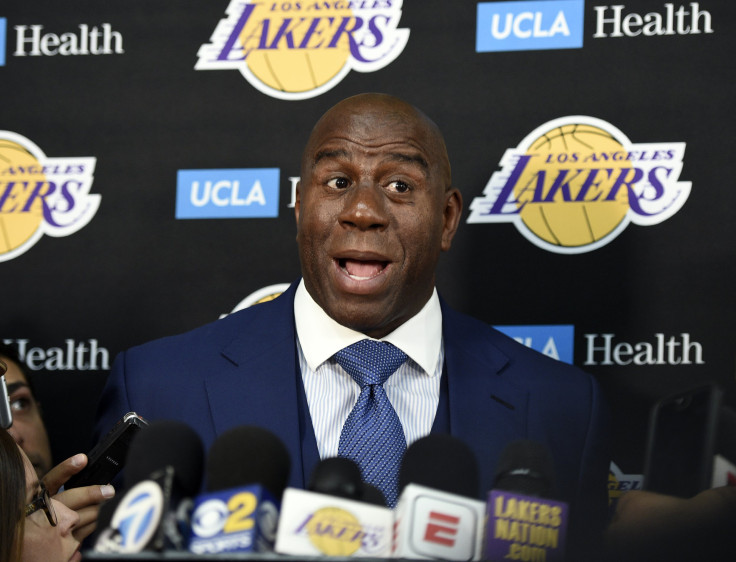 Magic Johnson Los Angeles Lakers