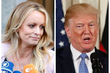 Stormy Daniels and Trump