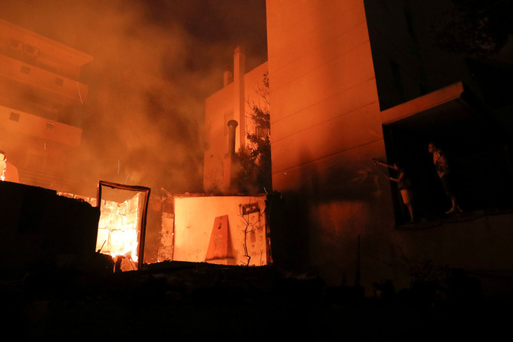 Attica Wildfires In Greece
