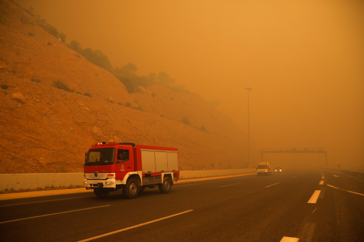 Attica Wildfires In Greece