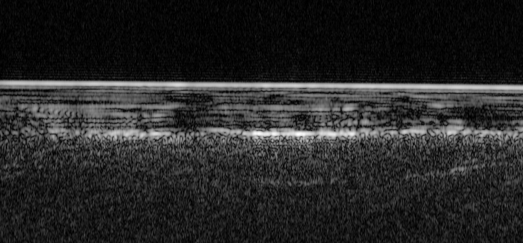 Detecting buried water with radar