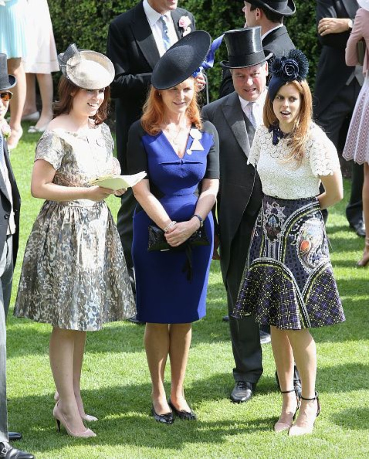 Sarah Ferguson, Princess Eugenie and Princess Beatrice