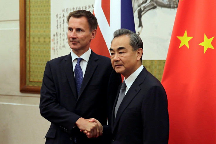 Jeremy Hunt-Wang Yi