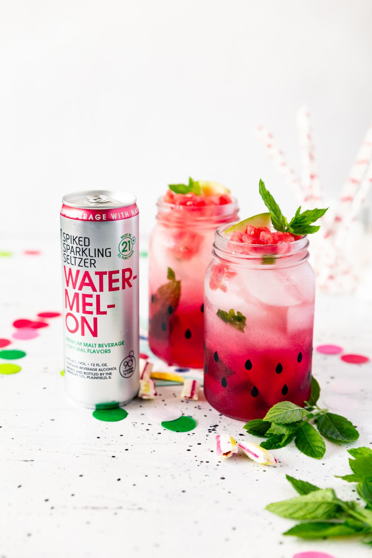 Sparkling Mint Watermelon Cooler