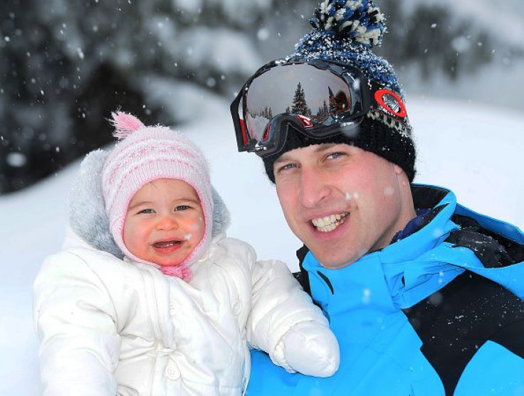 Prince William and Princess Charlotte