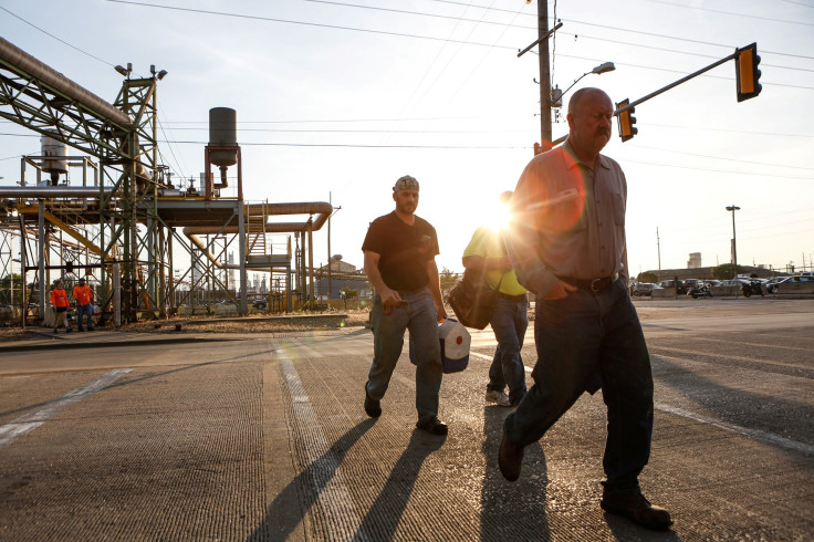 Steel workers