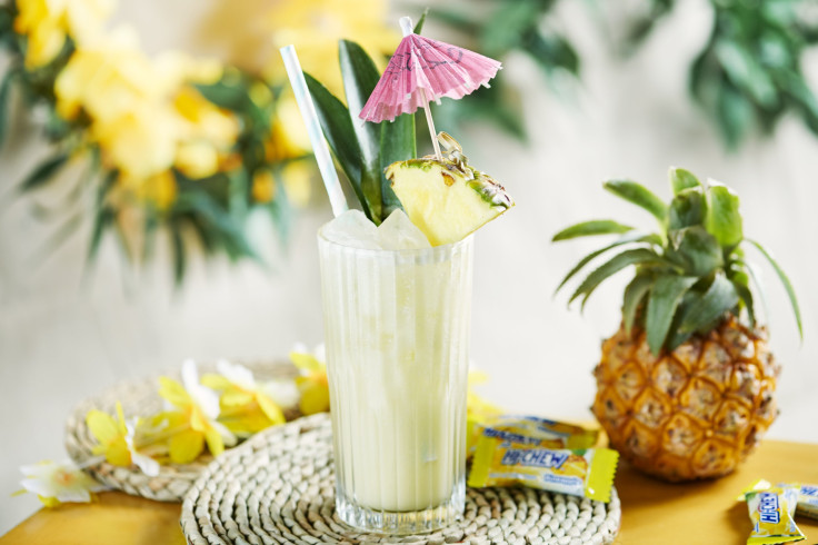 Smoky Pina Colada with HI-CHEW Pineapple