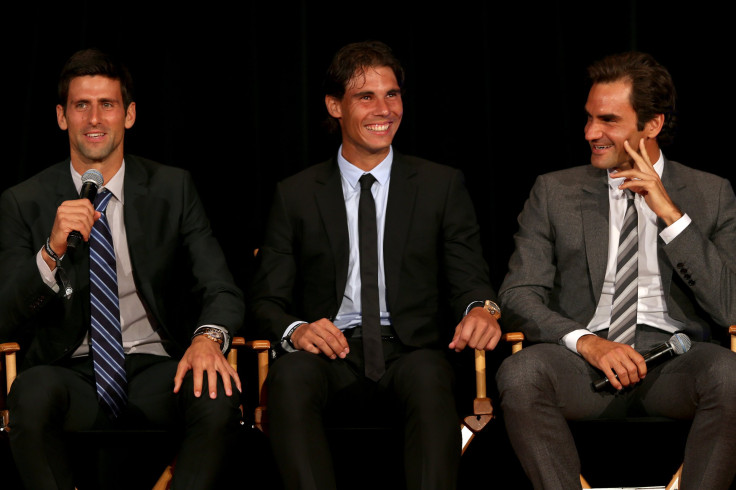 Roger Federer and Rafael Nadal