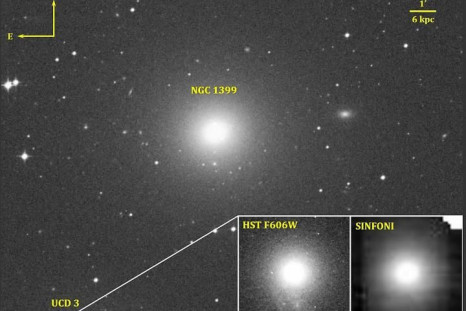 NGC 1399 and UCD3 