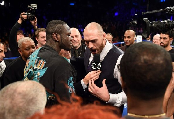 Deontay Wilder and Tyson Fury