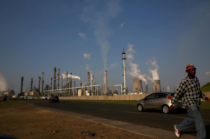  South African petrochemical company Sasol's synthetic fuel plant 