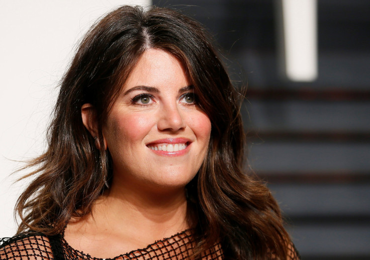 Monica Lewinsky Walks Off Stage