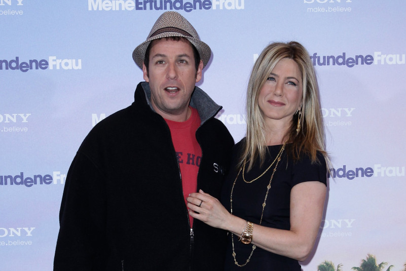 Adam Sandler and Jennifer Aniston