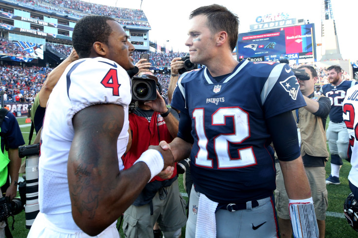 Tom Brady Deshaun Watson Patriots