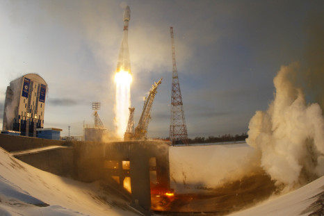 Russian cosmodrome launchpad