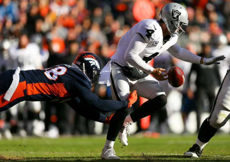 Von Miller Derek Carr Broncos Raiders