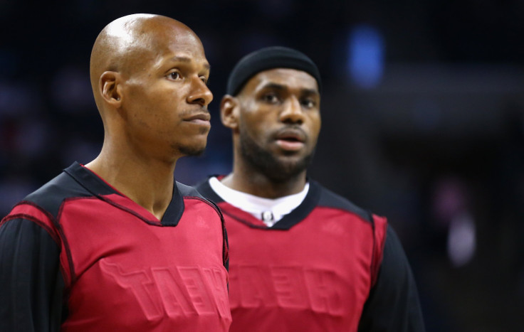 Ray Allen and LeBron James