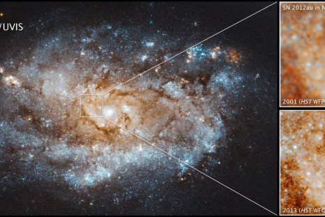 Supernova SN 2012au