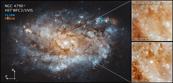 Supernova SN 2012au
