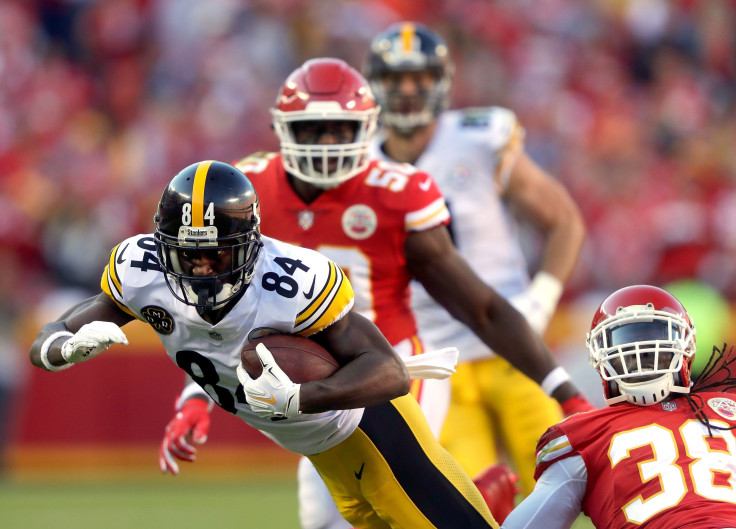 Antonio Brown Steelers Chiefs