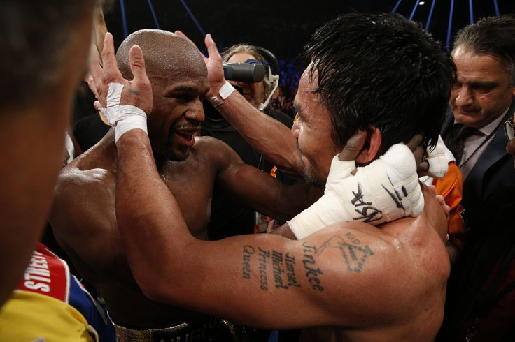 Floyd Mayweather and Manny Pacquiao