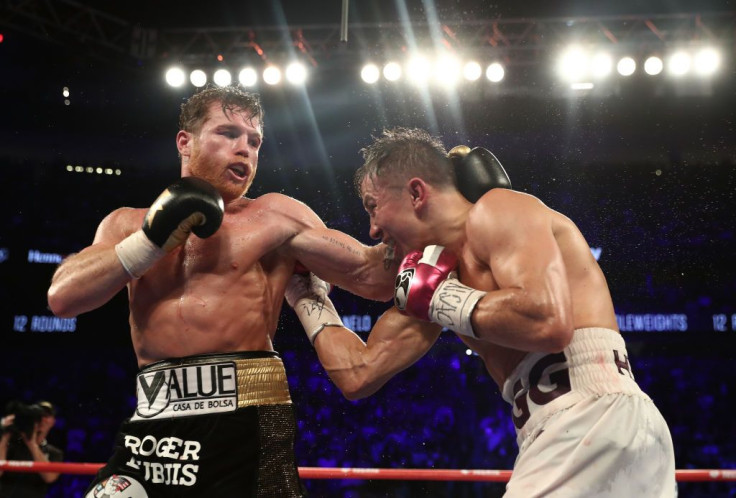 Canelo Alvarez and Gennady Golovkin