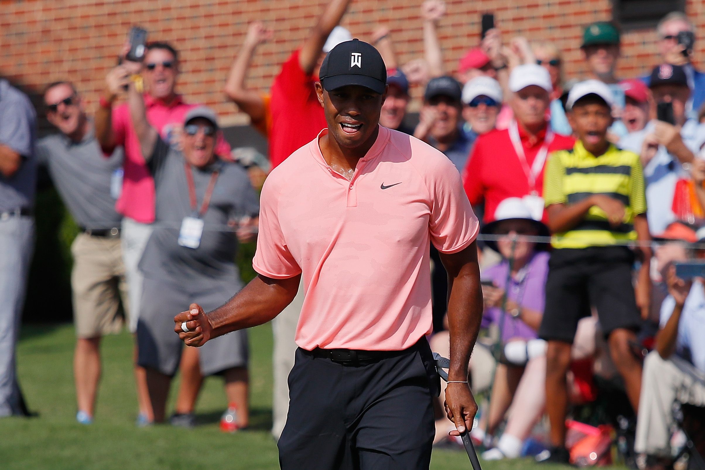 Tiger Woods In Top Form Before Ryder Cup, Shares Tour Championship Lead