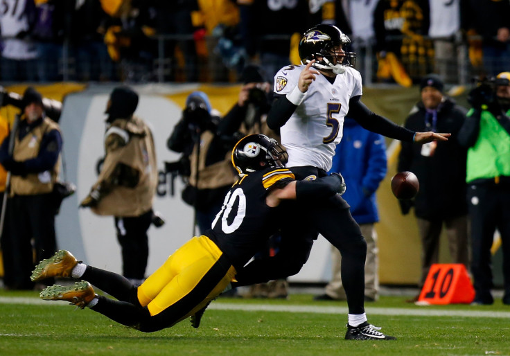 Joe Flacco Ravens Steelers