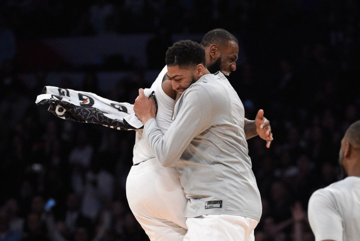 LeBron James and Anthony Davis