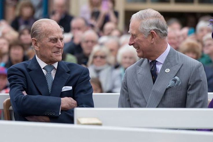 Prince Philip and Prince Charles