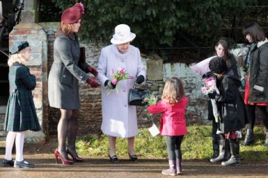 Princess Eugenie and Queen Elizabeth II