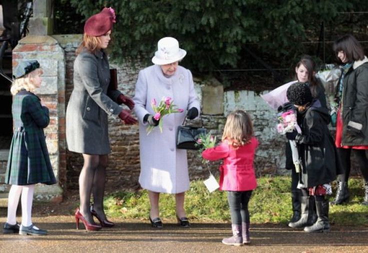Princess Eugenie and Queen Elizabeth II