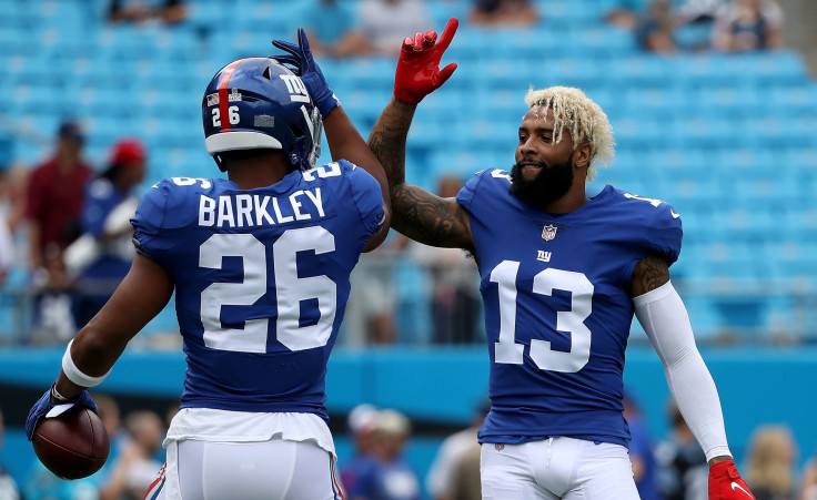 Odell Beckham Saquon Barkley Giants