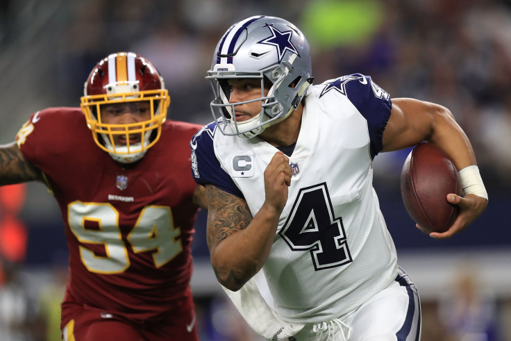 Dak Prescott Cowboys Redskins