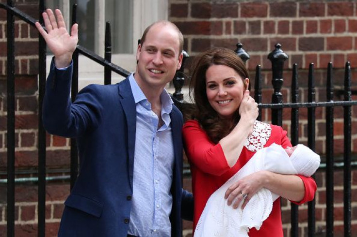 Prince William, Kate Middleton and Prince Louis