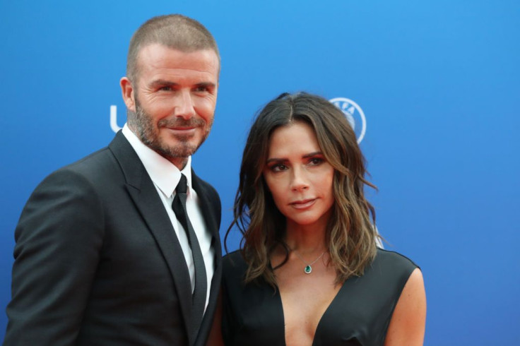 David Beckham and Victoria Beckham