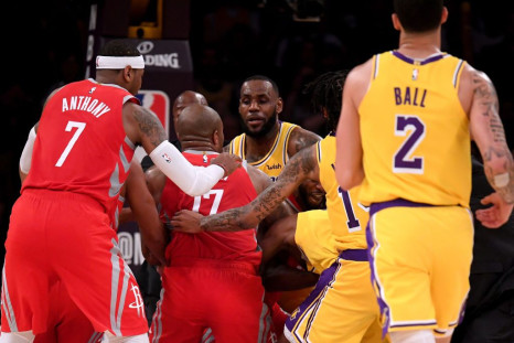 Lakers-Rockets Brawl