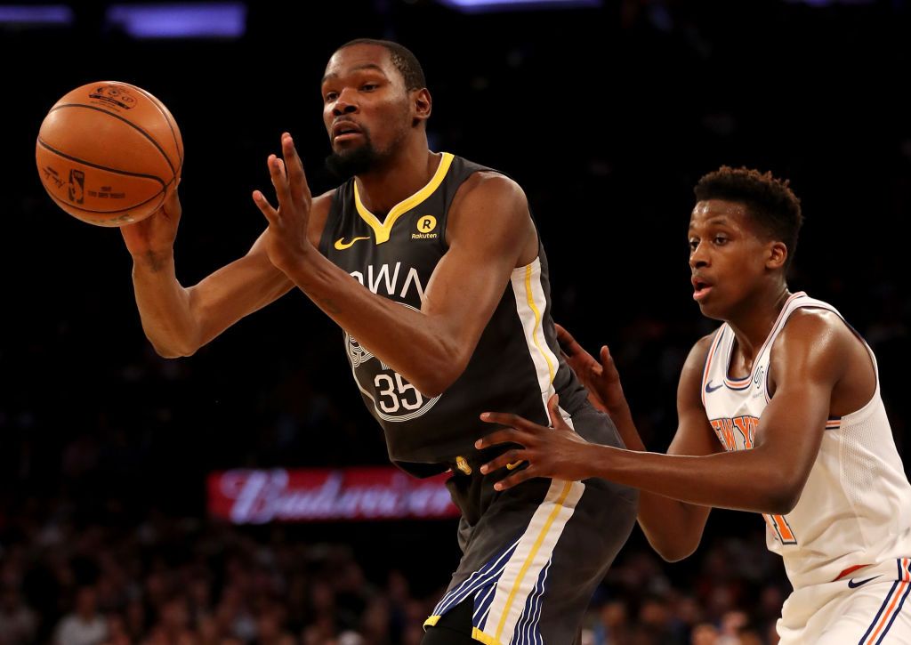 Kevin Durant To Knicks? Warriors Star Responds To New York Billboard ...