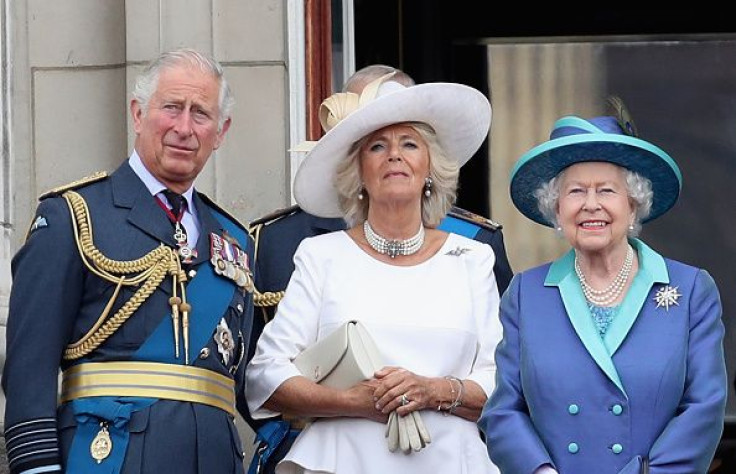 Queen Elizabeth II, Prince Charles and Camilla Parker Bowles