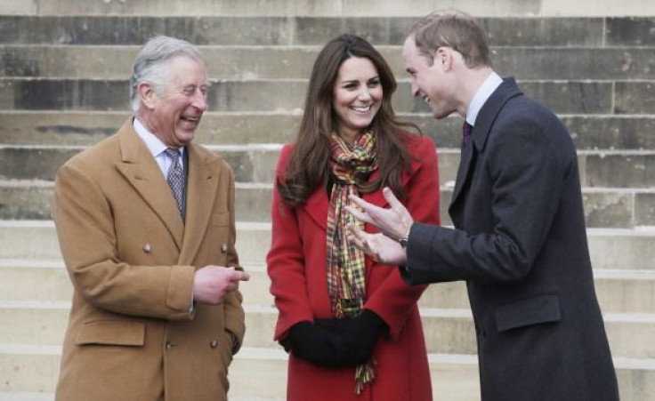 Prince Charles, Kate Middleton and Prince Harry